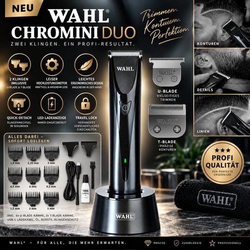 Wahl chromini duo profi akku - wahl,