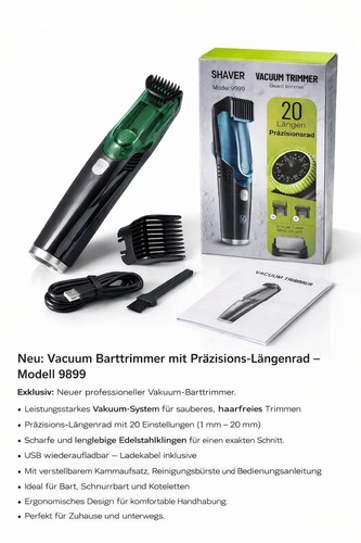Vacuum barttrimmer - vacuum,