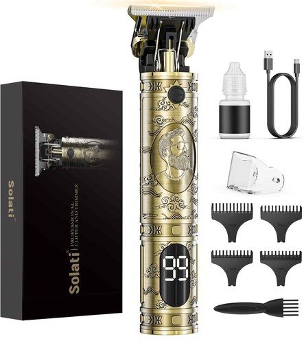 Barttrimmer herren led anzeige - led,